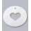 Pendentif nacre gros coeur