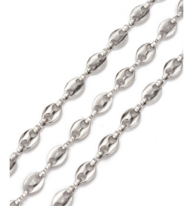 Chaine fine inoxydable (10cm)