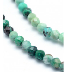 2,5mm - Chapelet pierre - chrysocolle