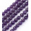 4mm - Chapelet pierre - améthyste