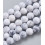 8mm - Chapelet pierre - Howlite blanche