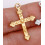 Pendentif pastille inoxydable poinçonnée