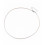 Collier rigide pour perles Heishi
