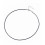 Collier rigide pour perles Heishi
