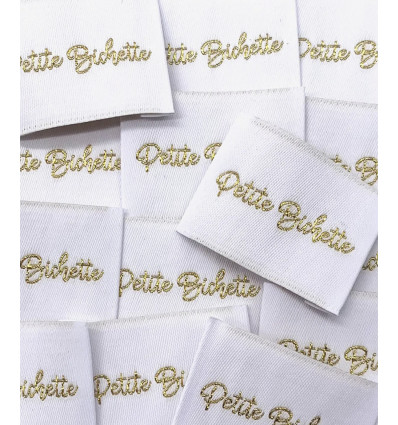 Douces Mailles - Étiquette tissée à coudre