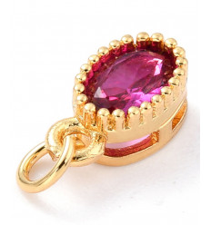 Pendentif petite piece lisse 4mm