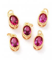 Pendentif petite piece lisse 4mm