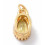 Pendentif petite piece lisse 4mm