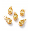 Pendentif petite piece lisse 4mm