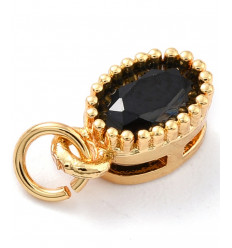 Pendentif petite piece lisse 4mm