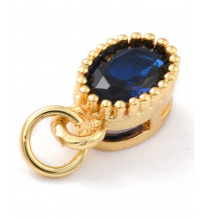 Pendentif petite piece lisse 4mm