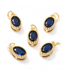Pendentif petite piece lisse 4mm