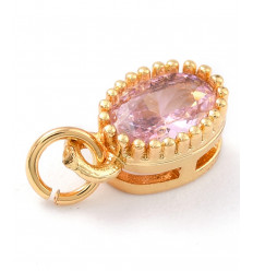 Pendentif petite piece lisse 4mm