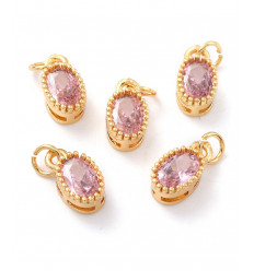 Pendentif petite piece lisse 4mm