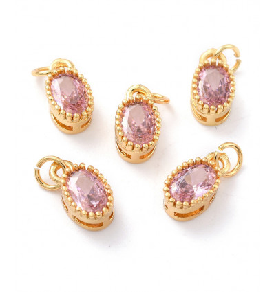 Pendentif petite piece lisse 4mm