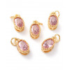Pendentif petite piece lisse 4mm
