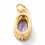 Pendentif petite piece lisse 4mm