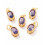Pendentif petite piece lisse 4mm