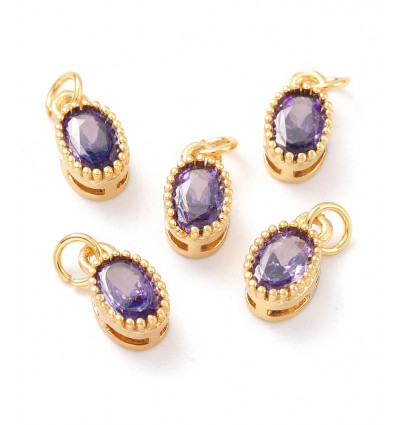Pendentif petite piece lisse 4mm