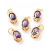 Pendentif petite piece lisse 4mm
