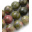 6mm - Chapelet pierre - unakite
