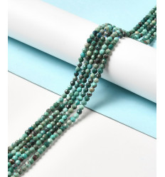 2,5mm - Chapelet pierre - chrysocolle