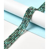 2,5mm - Chapelet pierre - chrysocolle