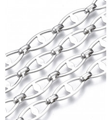 Chaine fine inoxydable (10cm)