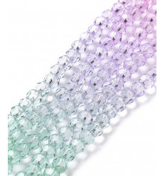 4mm - Chapelet perle en verre