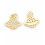 Pendentif petite piece lisse 4mm
