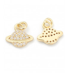 Pendentif petite piece lisse 4mm