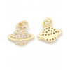 Pendentif petite piece lisse 4mm
