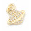 Pendentif petite piece lisse 4mm