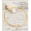 Bracelet jonc taille L - acier inoxydable