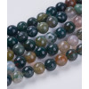 Agate indienne - chapelet pierres rondelles naturelle 2x4mm