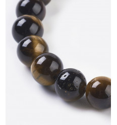 3mm - Chapelet pierre - oeil de tigre