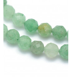 8mm - Chapelet pierre - aventurine rose