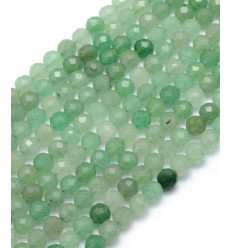 8mm - Chapelet pierre - aventurine rose