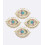Pendentif petite piece lisse 4mm