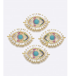 Pendentif petite piece lisse 4mm