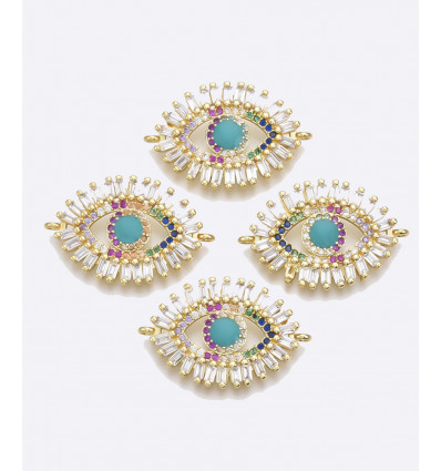 Pendentif petite piece lisse 4mm