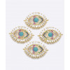 Pendentif petite piece lisse 4mm