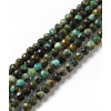 3mm - Chapelet pierre - turquoise