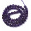 4mm - Chapelet pierre - améthyste