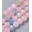 2mm - Chapelet pierre - morganite