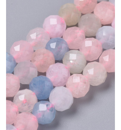 2mm - Chapelet pierre - morganite