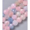 2mm - Chapelet pierre - morganite