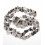 Chapelet pierre chips - multicolore
