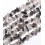 Chapelet pierre chips - multicolore
