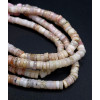 Chapelet Heishi en pierre facettée - fluorite